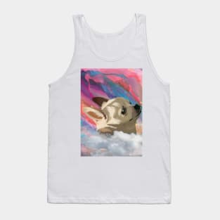 watercolor chihuahua artwork Tank Top